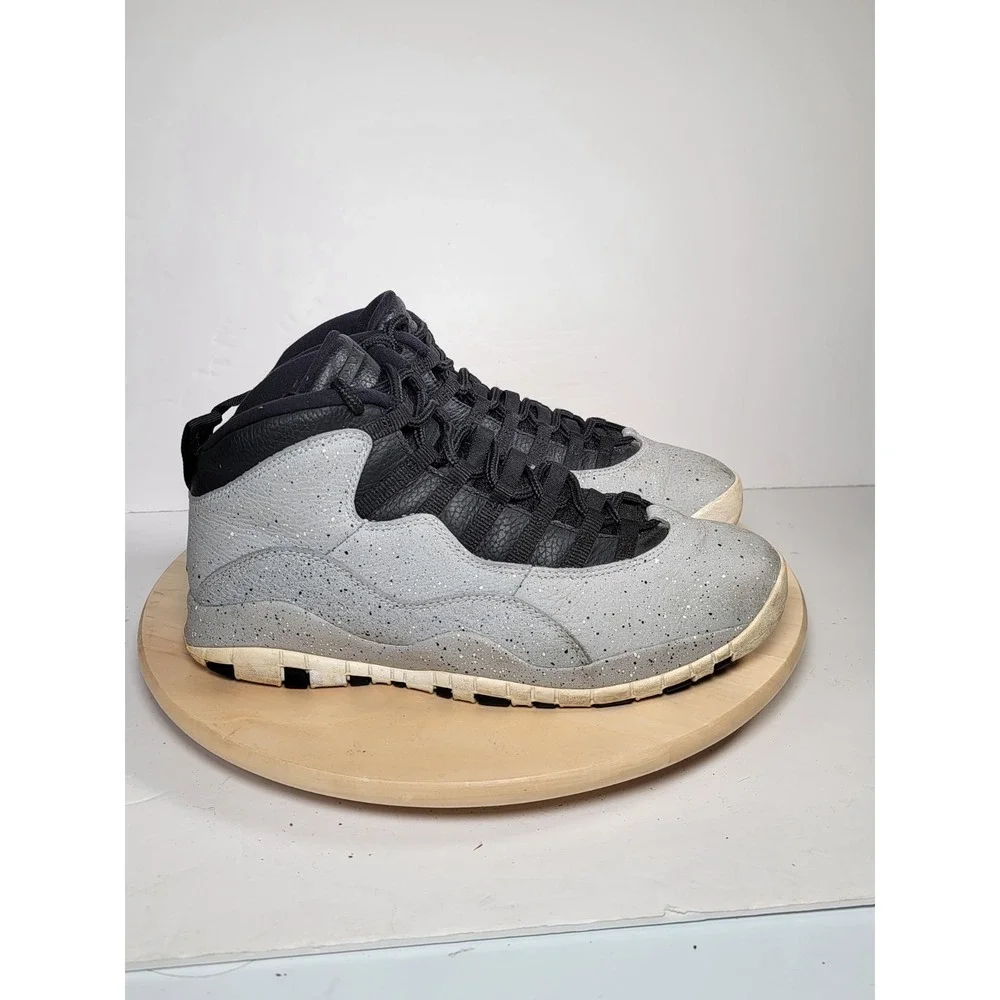 Air Jordan 10 Retro 310805-062 'Cement' Men's Size 11.5